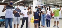 Positiva asistencia de niños y jóvenes a los megacentros y puntos de vacunación