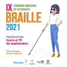 Se amplía el plazo para inscribirse en el IX Concurso de Ortografía Braille de Cali