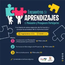 cronograma de encuentros para formación ciudadana