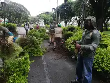 Inició recuperación integral del parque Versalles
