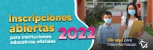 Banner - Inscripciones 2022