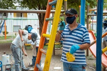 ‘Vida al Parque’ le dio una nueva cara al Polideportivo Los Andes