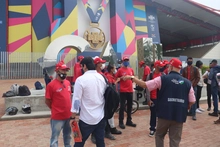 Infraestructura entregó dotación a grupo de inclusión de Pavimento Articulado
