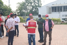 Infraestructura entregó dotación a grupo de inclusión de Pavimento Articulado