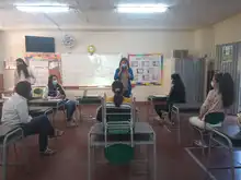 Con padres de familia se socializan avances de la presencialidad educativa 