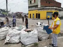 2000 metros cuadrados recuperados, gracias a jornada de limpieza en área de renovación urbana.  