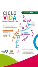 Este domingo, la Media Maratón se tomará parte de la Ciclovida