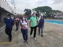 Piscinas Hernando Botero O’byrne recibieron visita de los DTI de natación de los I Juegos Panamericanos Junior Cali-Valle 2021 