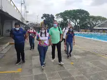 Piscinas Hernando Botero O’byrne recibieron visita de los DTI de natación de los I Juegos Panamericanos Junior Cali-Valle 2021 