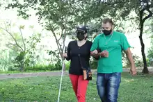 Conozca la ingeniosa forma con la que la Administración Distrital realiza el avistamiento de aves para población con discapacidad