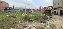 Fideicomiso de San Pascual garantizó el retiro de 8.000 m2, de residuos en el área de renovación urbana 