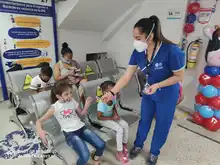 Salud Pública se propone vacunar en 15 días a 250 mil niños con refuerzo de sarampión-rubéola