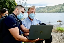 DTI de remo, complacido con el lago Calima, escenario de los I Juegos Panamericanos Cali-Valle 2021