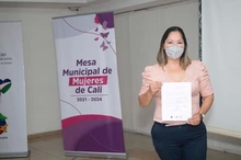 Se posesionaron delegadas a la Mesa Municipal de Mujeres de Cali 2021 – 2024