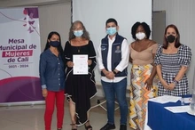 Se posesionaron delegadas a la Mesa Municipal de Mujeres de Cali 2021 – 2024