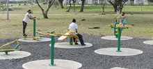 Ciudad pacifíca - zonas verdes