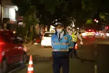 Agentes de tránsito garantizaron seguridad vial en Cali