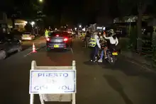 Agentes de tránsito garantizaron seguridad vial en Cali