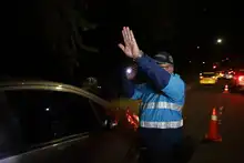 Agentes de tránsito garantizaron seguridad vial en Cali