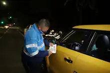 Agentes de tránsito garantizaron seguridad vial en Cali