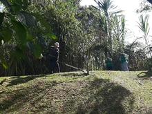 Intervención al dique de protección del rio Meléndez  