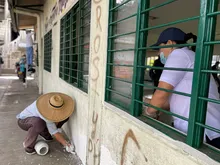 Jornada de recuperación paisajística y ambiental se cumplió en el Sector de Puerto Resistencia 