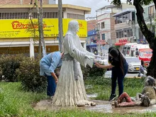 Activa participación de los caleños en la recuperación y embellecimiento del sector Alameda