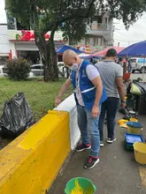 Activa participación de los caleños en la recuperación y embellecimiento del sector Alameda