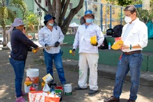 ‘Vida al Parque’ realizó jornada de recuperación en parque del Teatrino El Sena 