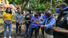 Parque Versalles, ya cuenta con sello de “Zonas Asépticas”, para el disfrute de la comunidad. 