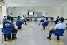 62 jóvenes se capacitan en la secretaría de movilidad para convertirse en agentes de tránsito.