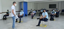 62 jóvenes se capacitan en la secretaría de movilidad para convertirse en agentes de tránsito.