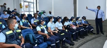 62 jóvenes se capacitan en la secretaría de movilidad para convertirse en agentes de tránsito.