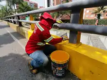 Infraestructura continúa embelleciendo estructuras viales en la calle 5a
