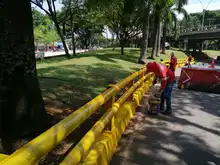 Infraestructura continúa embelleciendo estructuras viales en la calle 5a