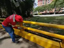 Infraestructura continúa embelleciendo estructuras viales en la calle 5a