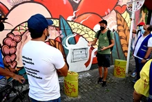 ‘Barrio en Movimiento’ acompañó el graffiti tour caleño con gratiferos de la ciudad