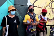 ‘Barrio en Movimiento’ acompañó el graffiti tour caleño con gratiferos de la ciudad
