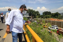 Intervención a los árboles de la autopista suroriental de Cali