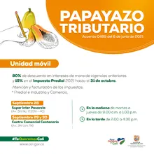 En los últimos días de septiembre: Acércate a la Unidad y Jornadas Móviles de Hacienda