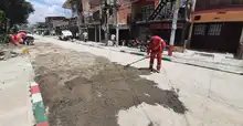 Jóvenes en Cali adecúan vías y espacio público por medio de Infraestructura Distrital