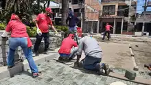 Jóvenes en Cali adecúan vías y espacio público por medio de Infraestructura Distrital