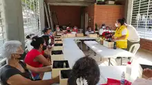 Liderados por la Emru, avanzan los talleres de huertas urbanas en la comuna 14  
