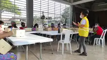 Liderados por la Emru, avanzan los talleres de huertas urbanas en la comuna 14  