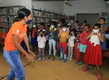 Niños y niñas de Cali se capacitan en espacios de arte y cultura
