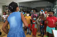 Niños y niñas de Cali se capacitan en espacios de arte y cultura