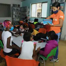Niños y niñas de Cali se capacitan en espacios de arte y cultura