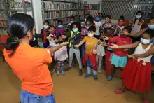 Niños y niñas de Cali se capacitan en espacios de arte y cultura