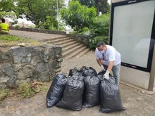 San Antonio limpio y bonito, gracias a una jornada de embellecimiento