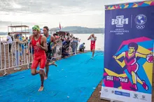Jóvenes triatletas del continente tuvieron su primera prueba de cara a los Panamericanos Junior